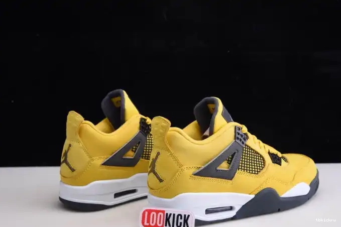Rep TBK Lightning Air Jordan Retro 4 CT8527-700 0605